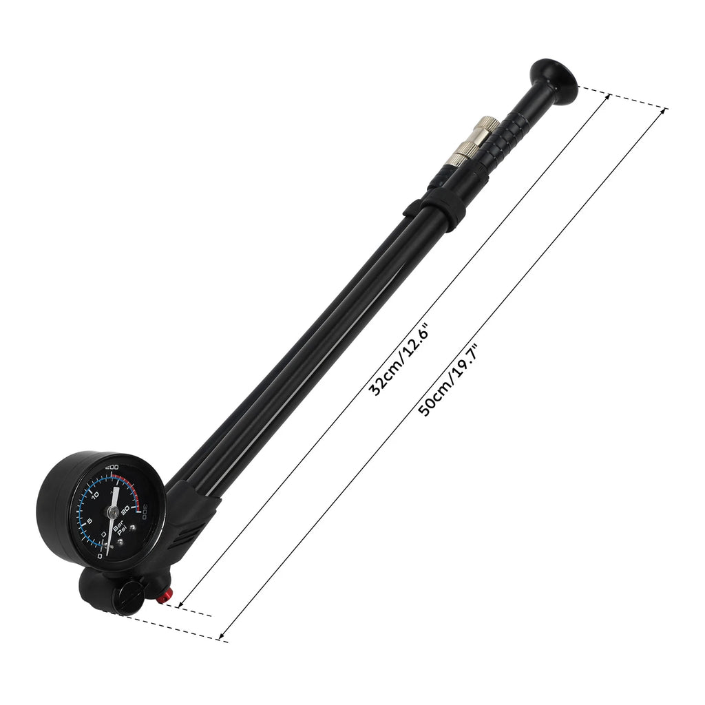 Suspension Air Shock Pump 300psi for Harley Touring Street Glide FL (2009–2023)