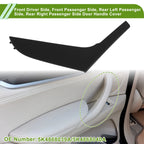 Door Panel Handle Pull Trim Cover for Volkswagen Golf GTI MK6 (2010–2014) No.5K4868039A