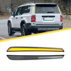 LED Rear Window C Pillar Trim Panel Tail Light Indicator for Toyota Prado (2024–2024)