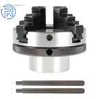 4" Reversible 4 Jaw Chuck for Wood Lathes (1" x 8 TPI Spindles)