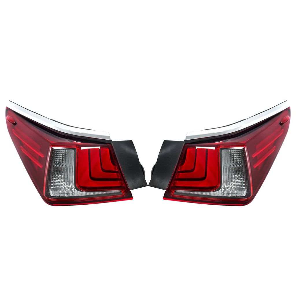 Clear LED Tail Lights Assembly for Lexus ES250 ES350 (2019-2021)