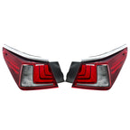 Clear LED Tail Lights Assembly for Lexus ES250 ES350 (2019-2021)