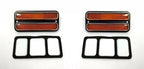 Amber Deluxe Side Marker Lights Turn Signals for 1968–1972 Chevy GMC Truck
