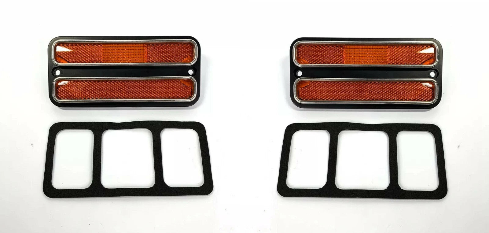Amber Deluxe Side Marker Lights Turn Signals for 1968–1972 Chevy GMC Truck