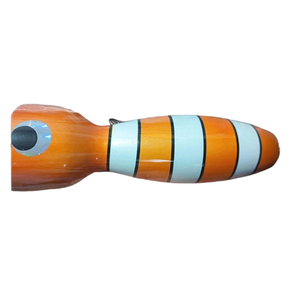 Fishing Lure for Boat and Shore Use - Solid Wood Construction, Lifelike Design