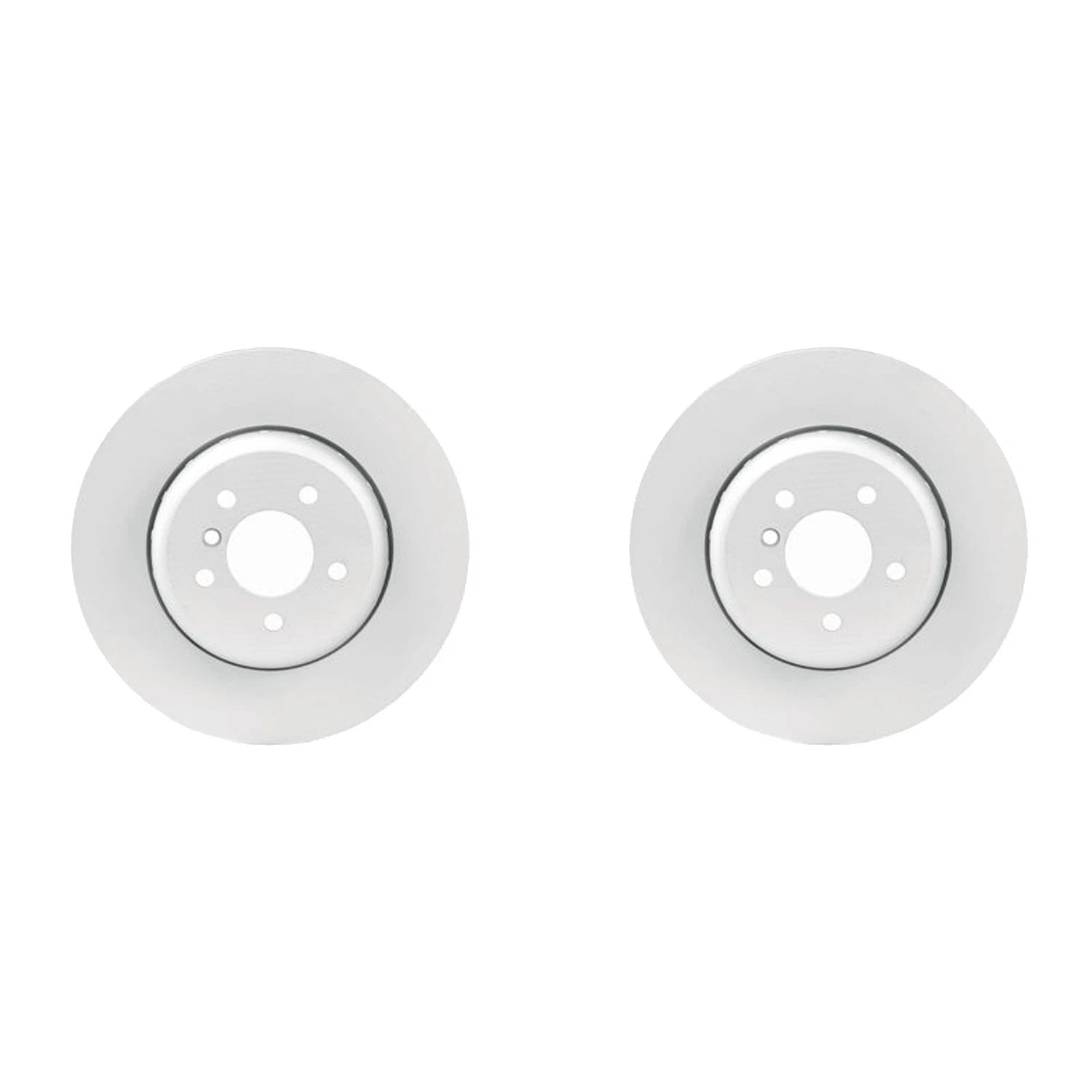 Set of 2 Hella Front 348mm Disc Brake Rotors for BMW F10 535d 535i (2011–2017)