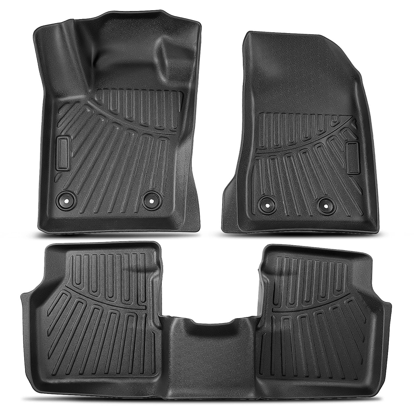 Set of 4 Car Mats for Jeep Compass (2017-2025)