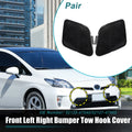 1 Pair Front Bumper Tow Hook Cover Trim for Toyota Prius V (2015–2017) No. 52128-47040