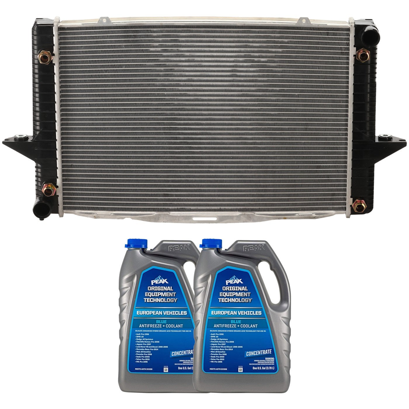 Set of 2 Radiators for Volvo V70 C70 S70 850 (1994–1997)