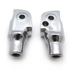 Chrome Foot Pegs Adapter for Yamaha VStar, Road, Royal Star, Boulevaro