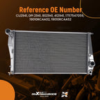Cross Flow Aluminum Radiator for BMW 335i/Z4/135i 3.0L AT (2007–2011) 412941