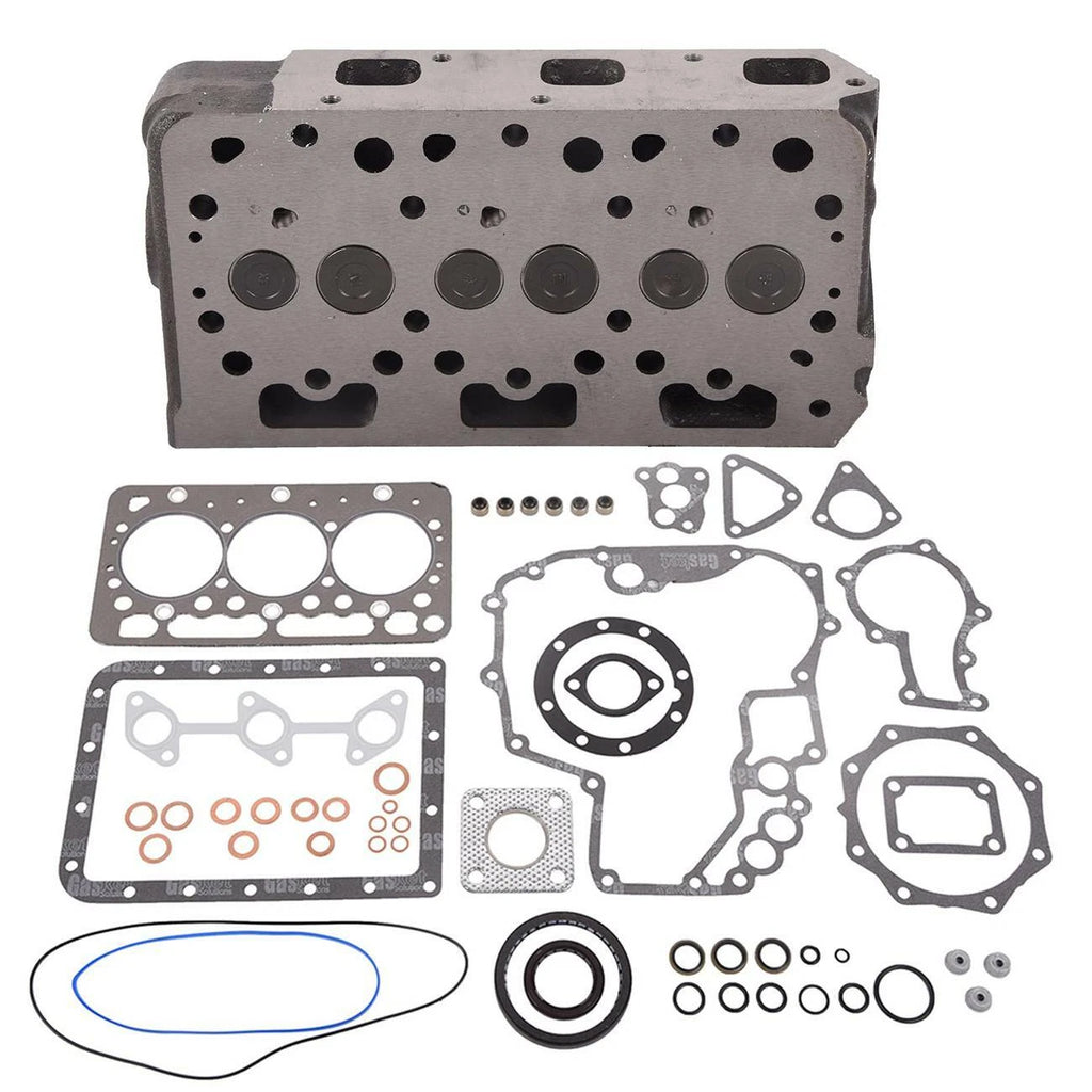 Complete Cylinder Head & Gasket for Kubota D722
