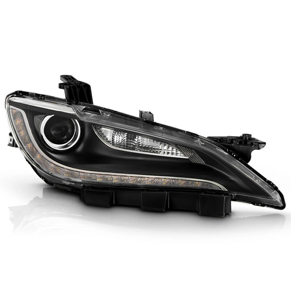 HID Headlight with LED DRL & Chrome Trim Right Side for Chrysler 200 (2015–2017)