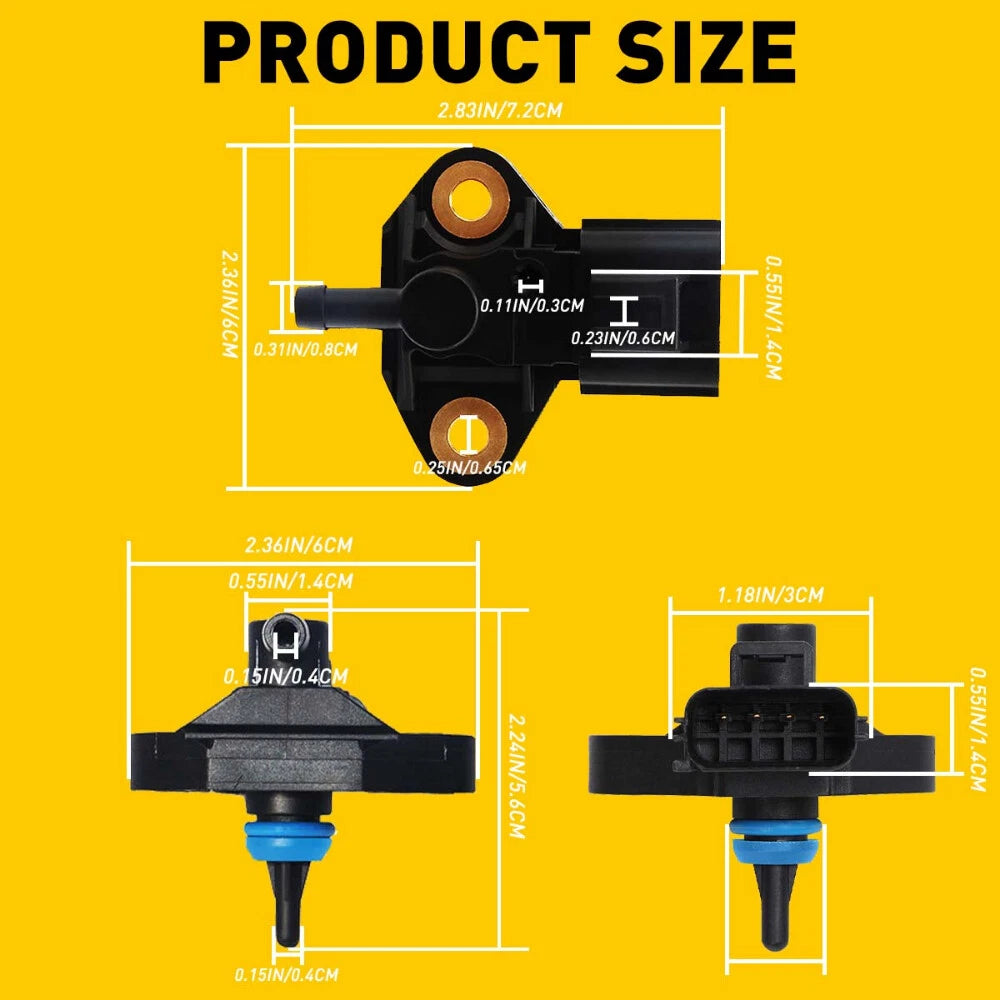 Fuel Injection Rail Regulator Pressure Sensor for Mercury Mountaineer (2002-2007)