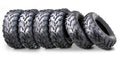 Set of 6 WANDA ATV UTV Tires 25x10-12 & 25x11-12 High Load Capacity 6x6