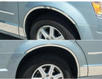 4p Luxury FX Chrome Fender Trim w/Gasket (Long) fits 2008-20 Dodge Grand Caravan