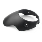 7" Matte Black Front Headlight Fairing Cover for T100 T12