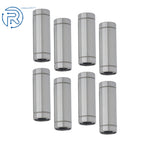 8X LM10LUU Linear Ball Bearings for CNC 3D Printer (10 × 19 × 55 mm)