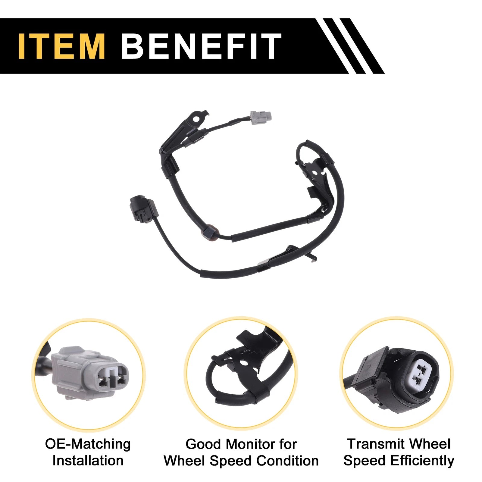 ABS Wheel Speed Sensor No. 895160N020 for Toyota Crown 