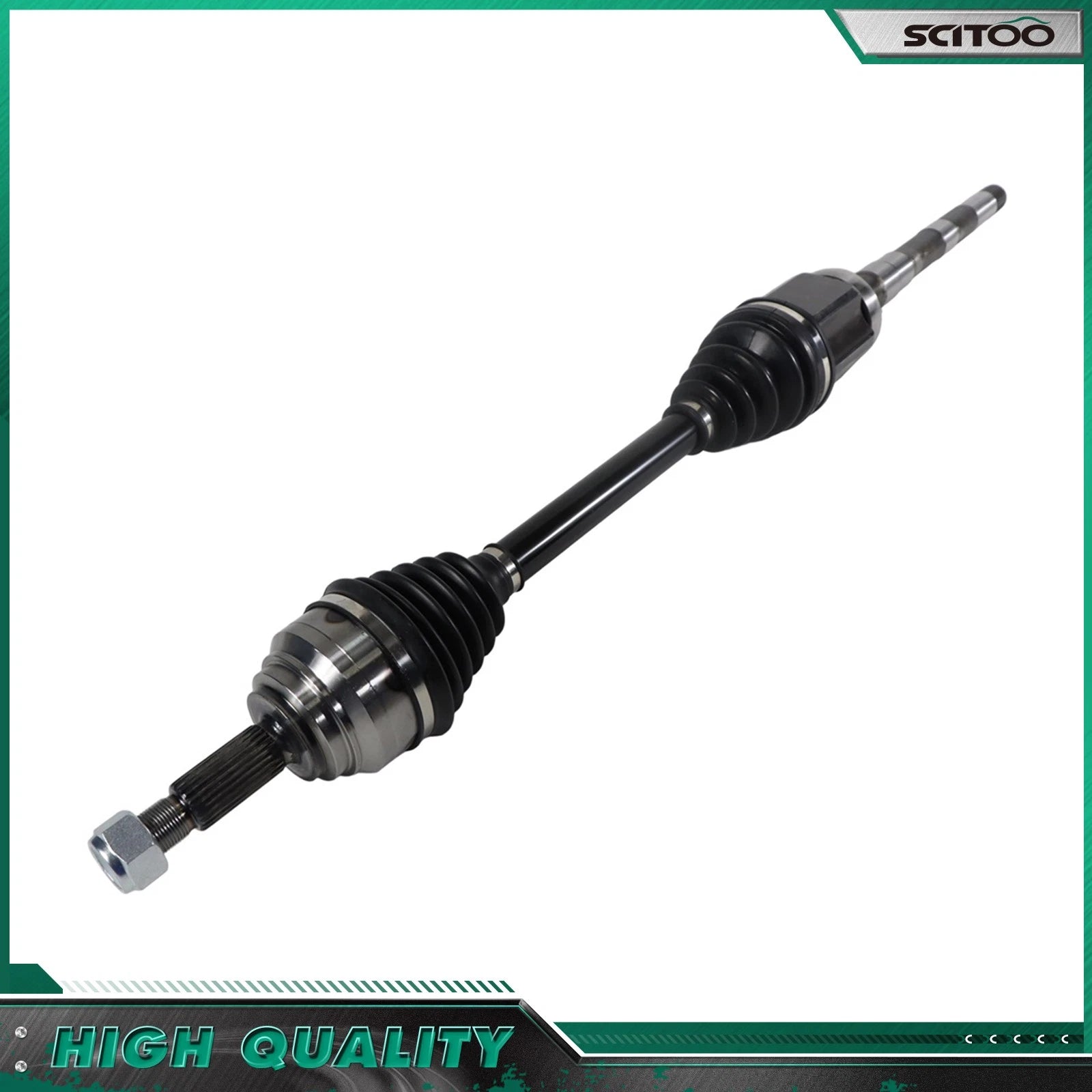 CV Axle Assembly Front Right for Ford EcoSport (2018–2022) L4 2.0L