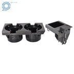 Carbon Fiber Cup Holder for BMW E46 325i (1999–2006)