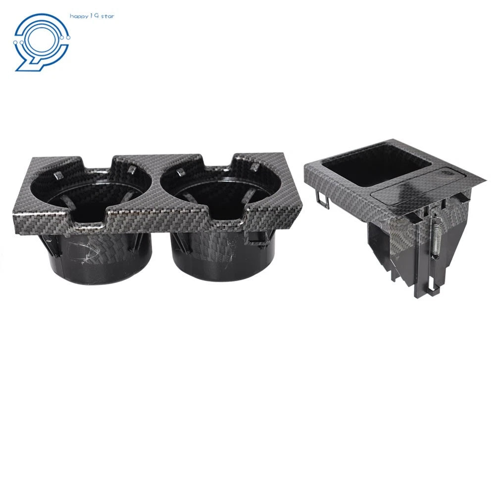 Carbon Fiber Cup Holder for BMW E46 325i (1999–2006)