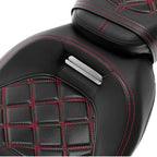 Driver & Passenger Gel Seat for Harley Touring CVO Road Street Glide (09-23)