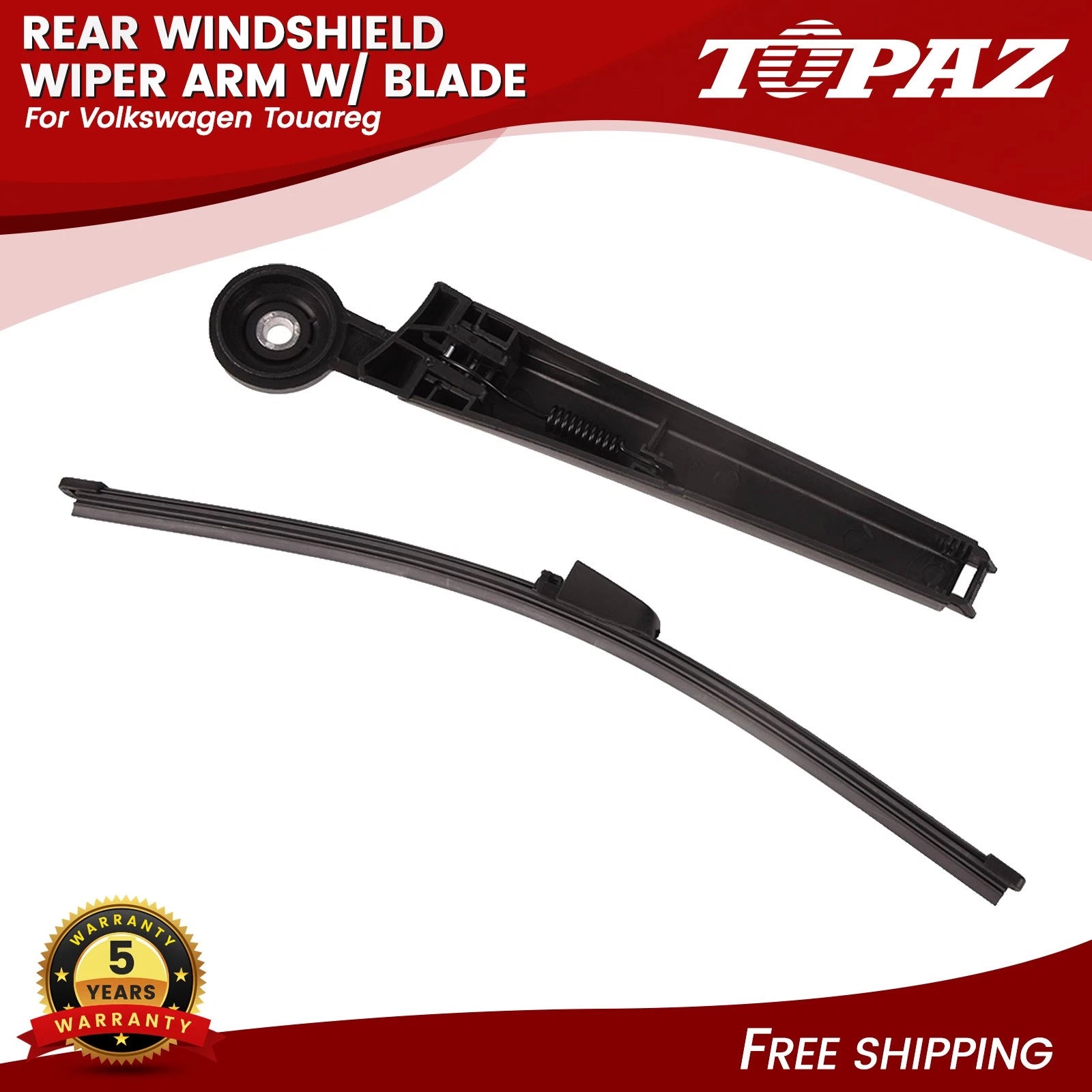 Rear Windshield Wiper Arm with Blade for VW Touareg (2004–2010)