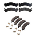 Set of 4 Brake Pads for Chevrolet Express/Savana 3500 (2003–2023)