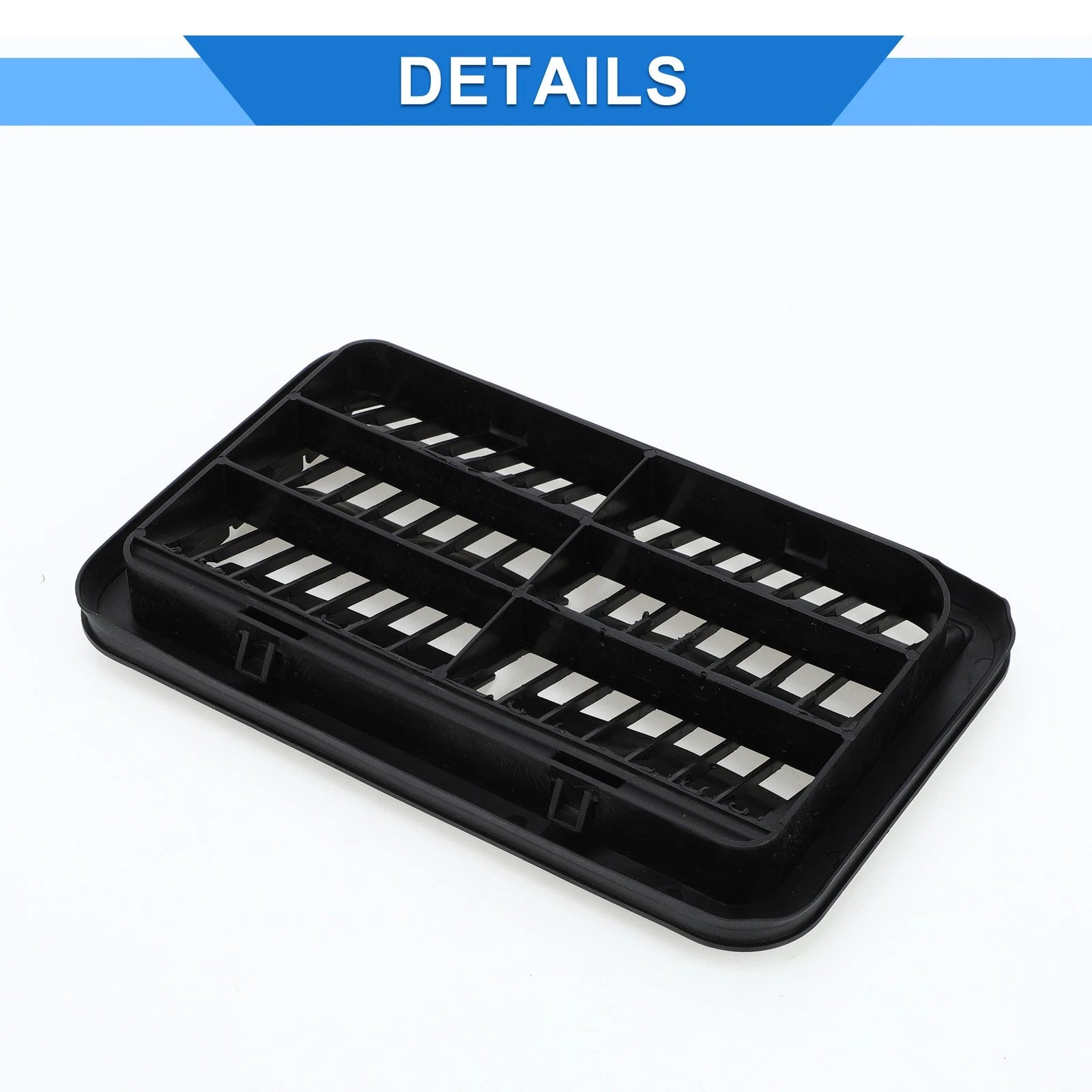 Center Dash A/C Outlet for Ford Fusion (2013–2020) Black Air Vent Panel
