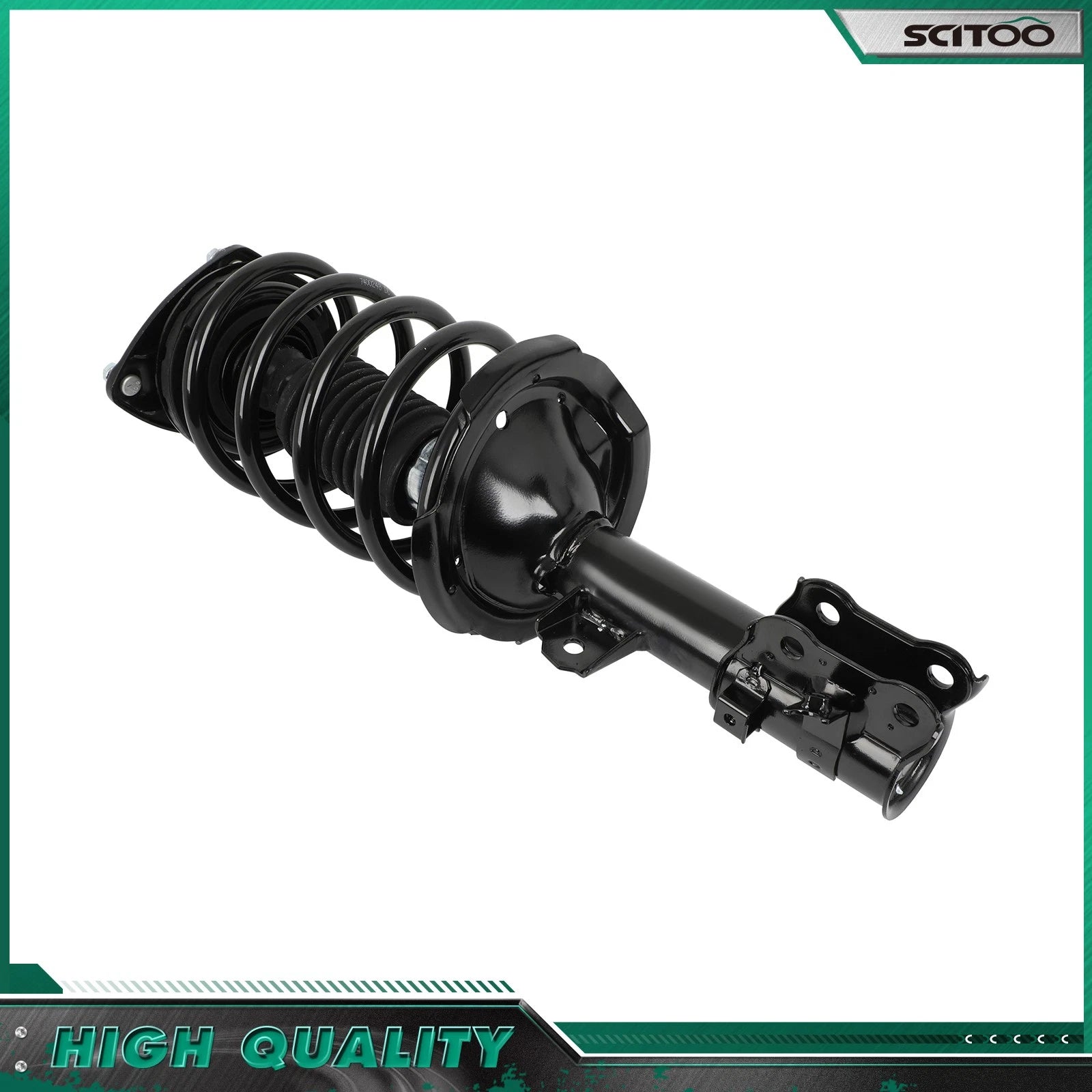 Front Complete Struts Shocks with Springs Assemblies for Kia Rio (2006–2011)