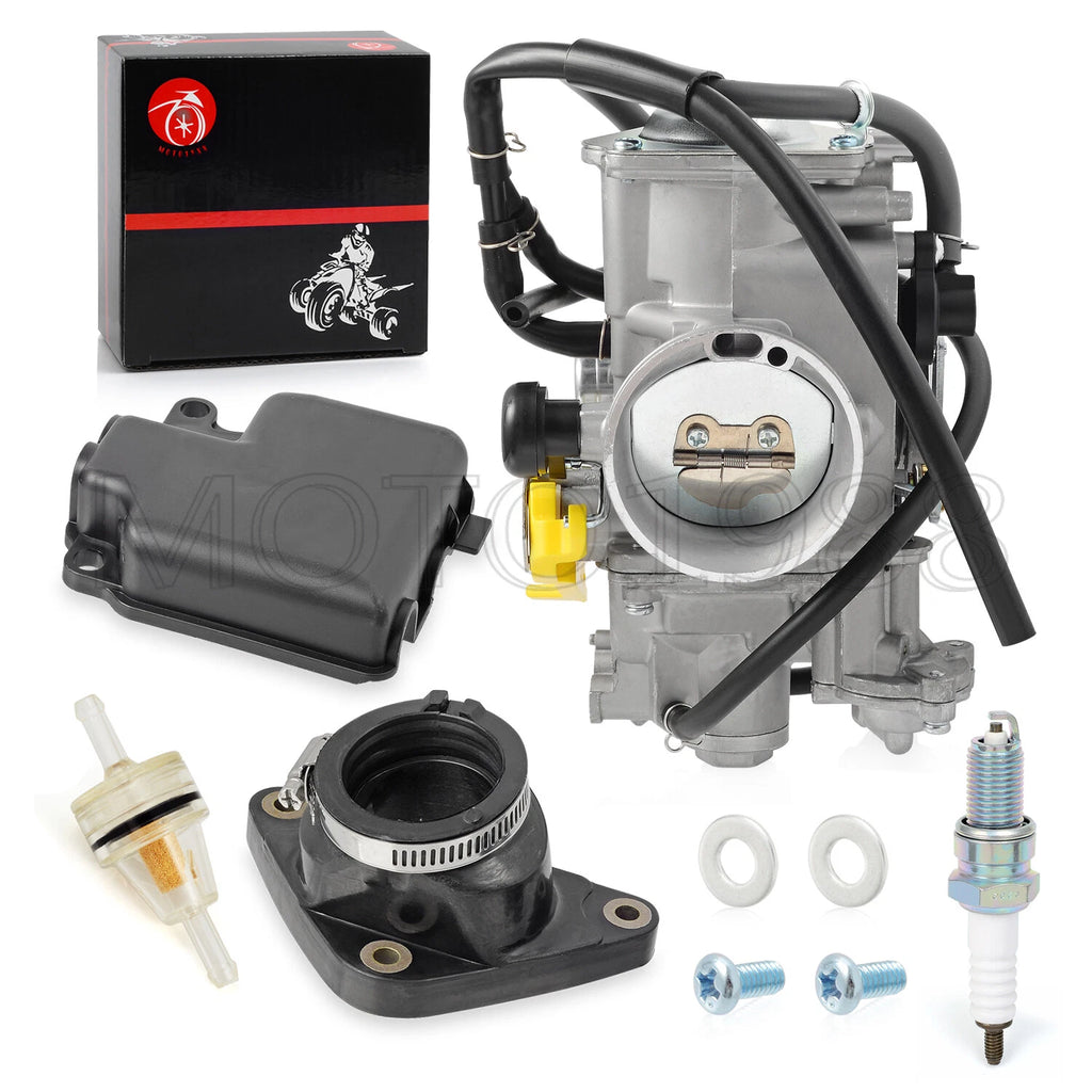 Carburetor & Intake Manifold Boot for Honda TRX400EX TRX400X (1999–2014)