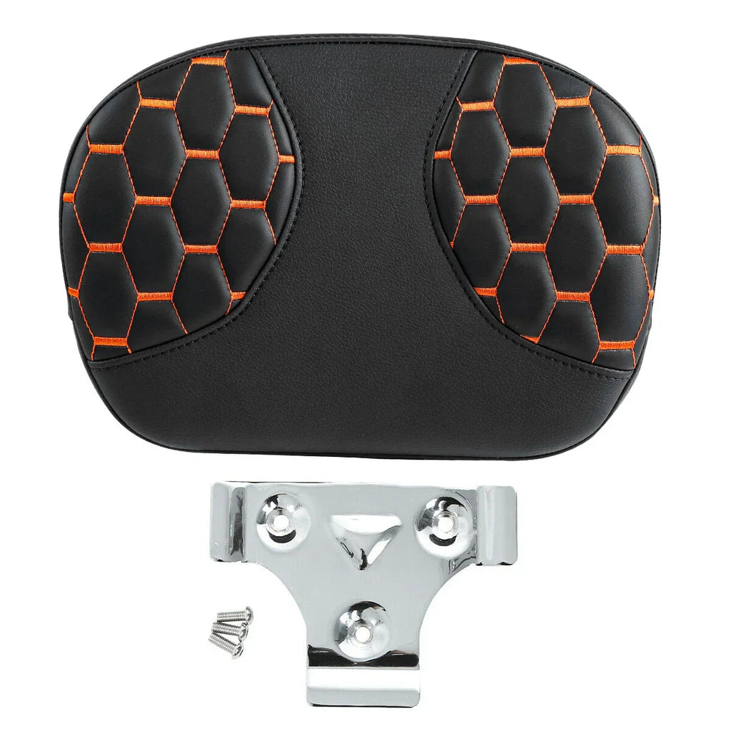 Passenger Sissy Bar Backrest Pad for Harley Road King Street Glide Softail