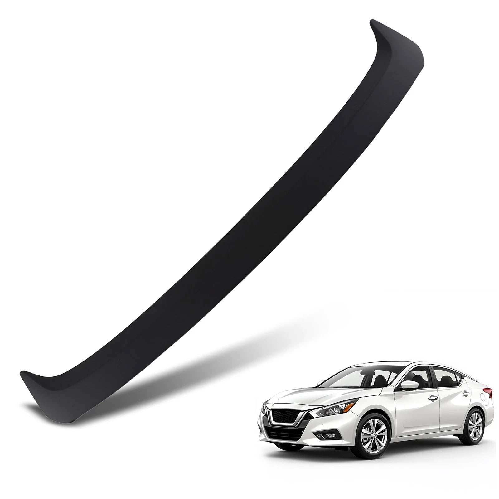 ABS Trunk Spoiler Wing for Nissan Altima (2016-2018) Black Finish