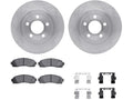 Front Brake Pad and Rotor Kit for Mazda B3000 4WD (2005) XG313MQ