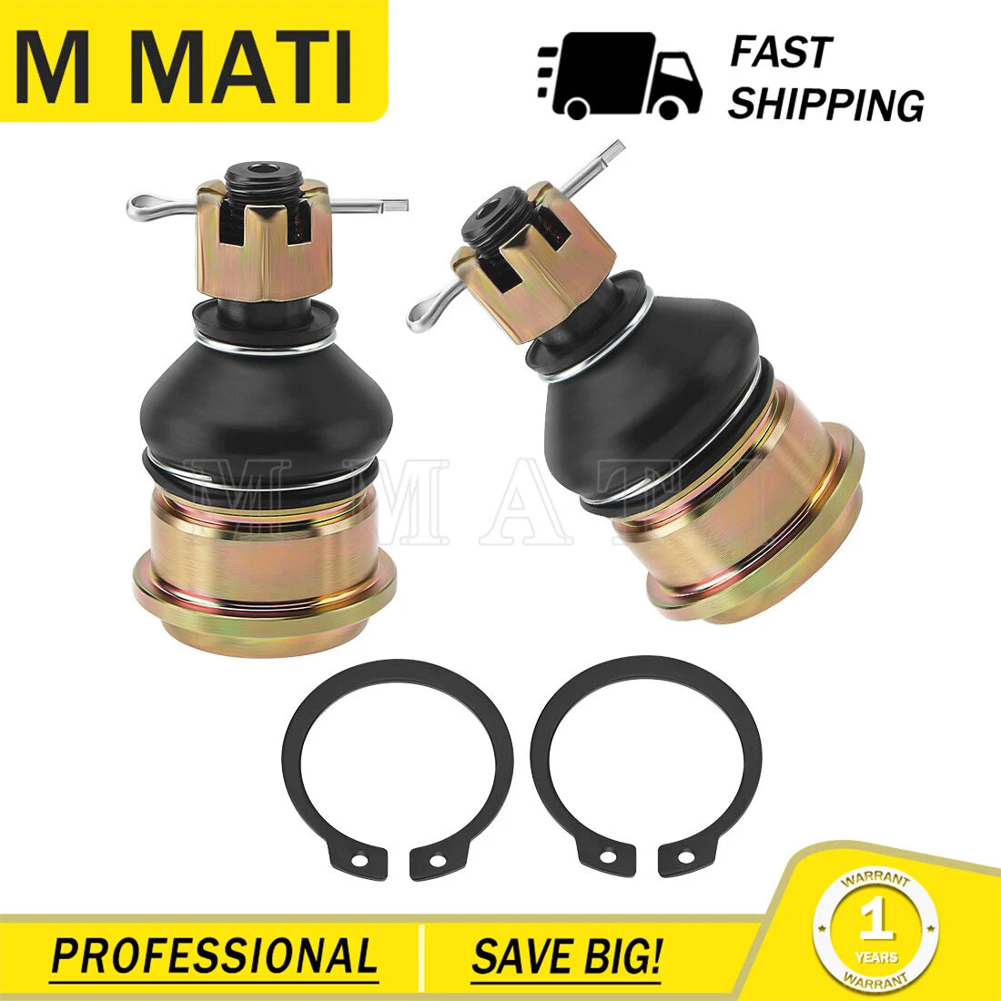 Ball Joint Set for Yamaha Grizzly 700 YFM700 (2007–2024) 3B4-23579-01-00