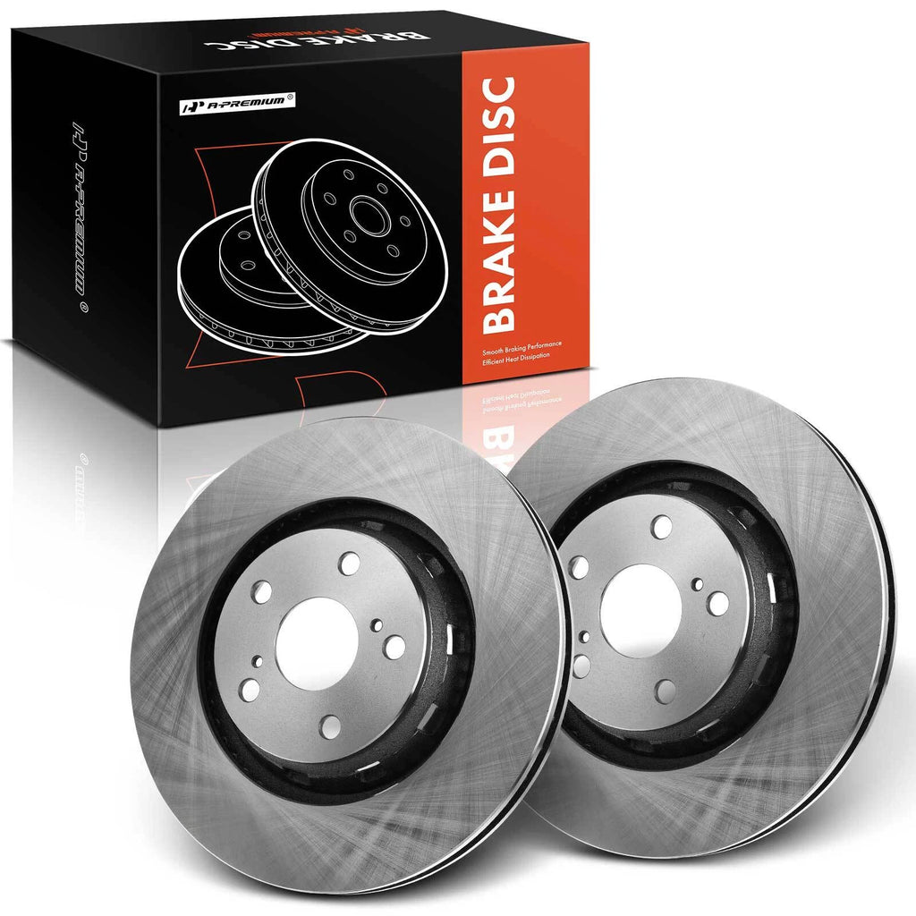 Front Left & Right Disc Brake Rotor for Toyota Venza (2009-2016)
