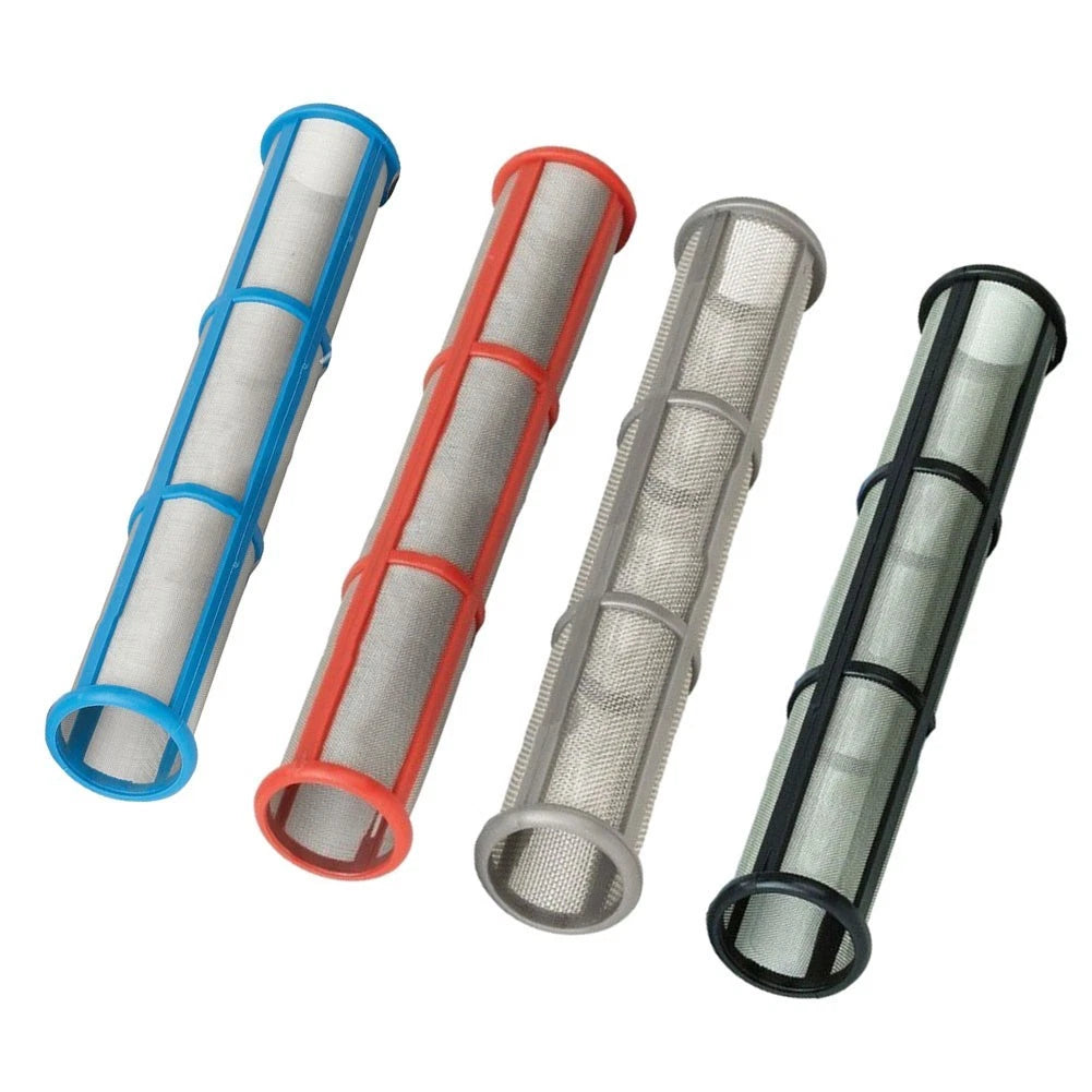 Set of 4 Stainless Steel Wire Plastic Airless Paint Sprayers Pump Filters