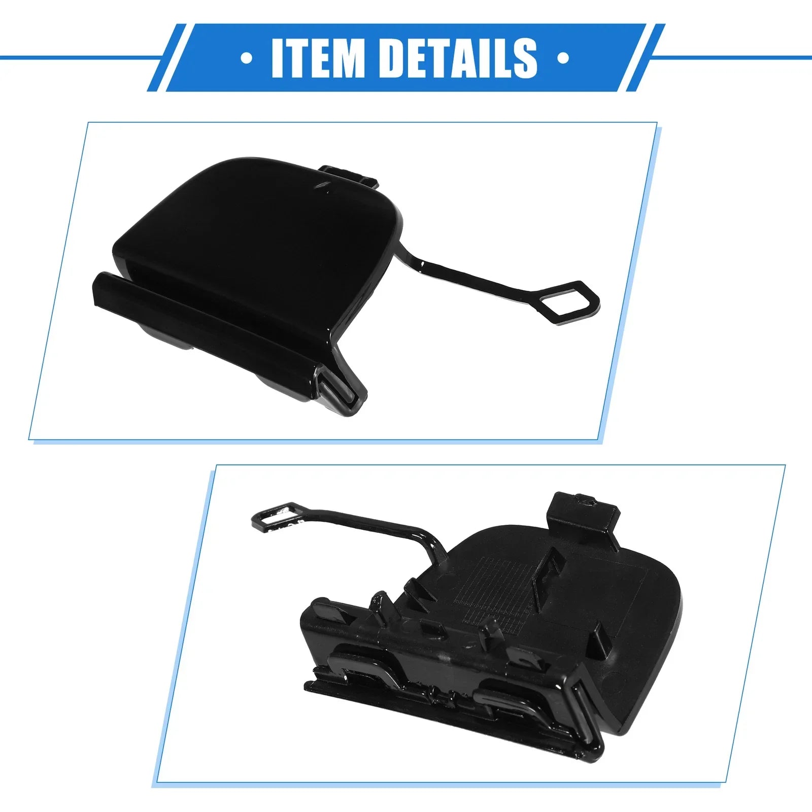Front Bumper Tow Hook Eye Cover Cap for Mercedes-Benz E-Class W213 (2017-2023)