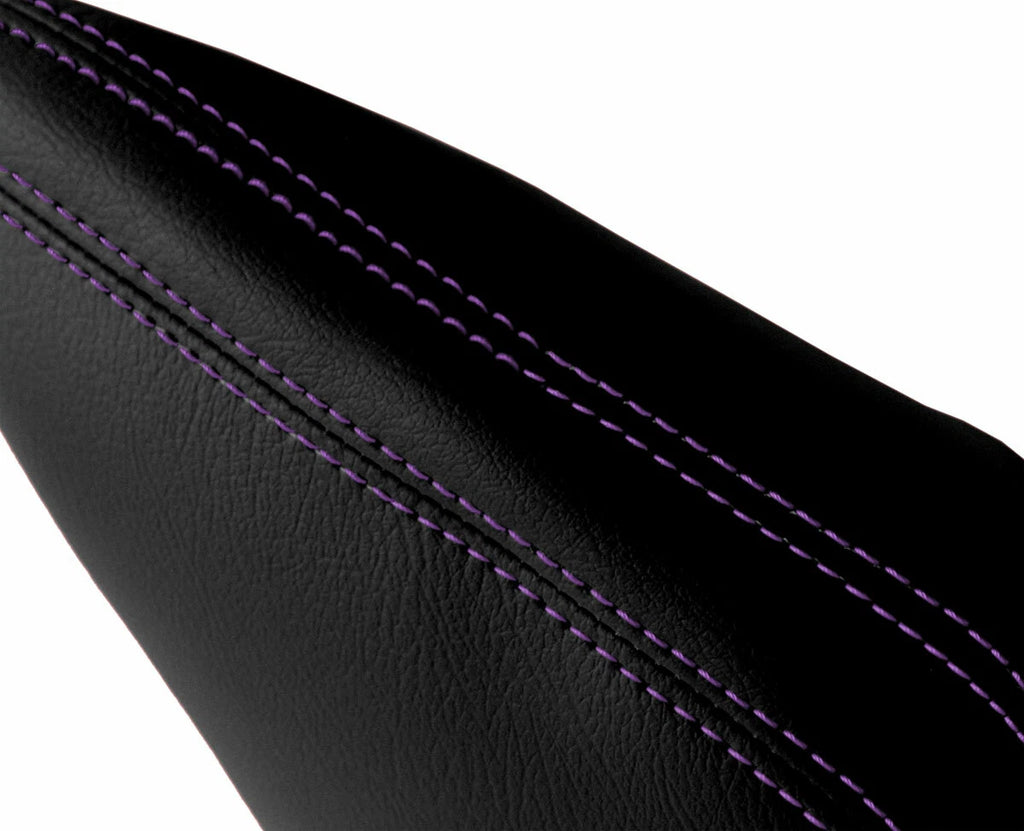 E Brake Boot Cover for BMW E30 (1984–1991) Black Purple Stitch