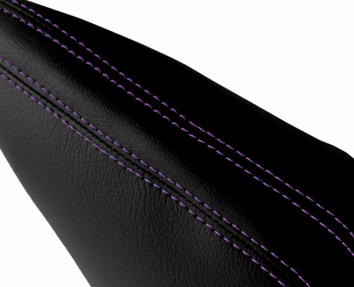 E Brake Boot Cover for BMW E30 (1984–1991) Black Purple Stitch