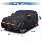 Full Car Cover for Jeep Grand Cherokee (2011–2021) Waterproof UV Resistant