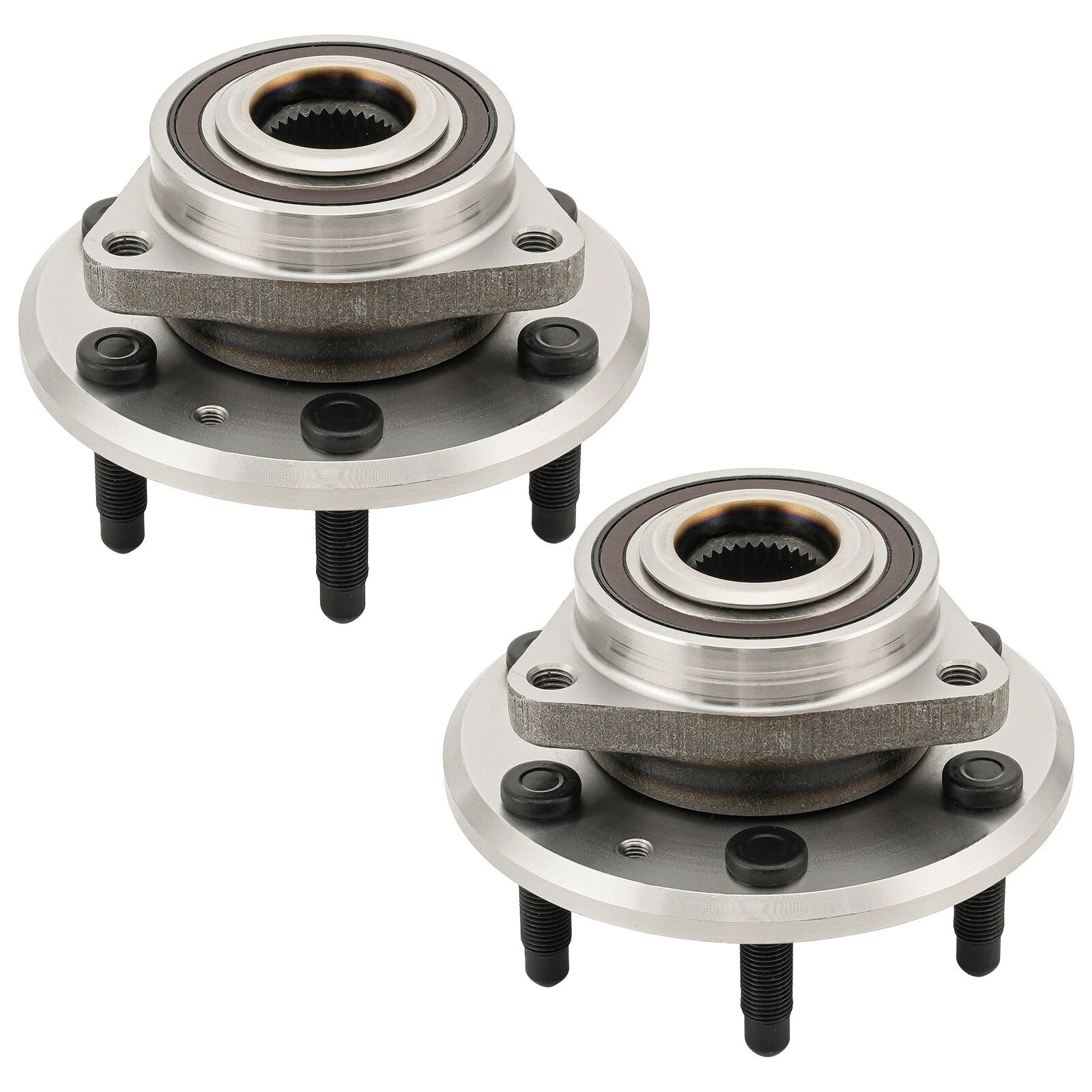 2x Front Wheel Bearing Hubs for Chevy Traverse Enclave GMC Acadia (2018–2019)