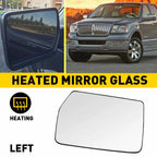 Driver Left Side Power Mirror Glass for Ford F150 Mark LT (2004–2010)