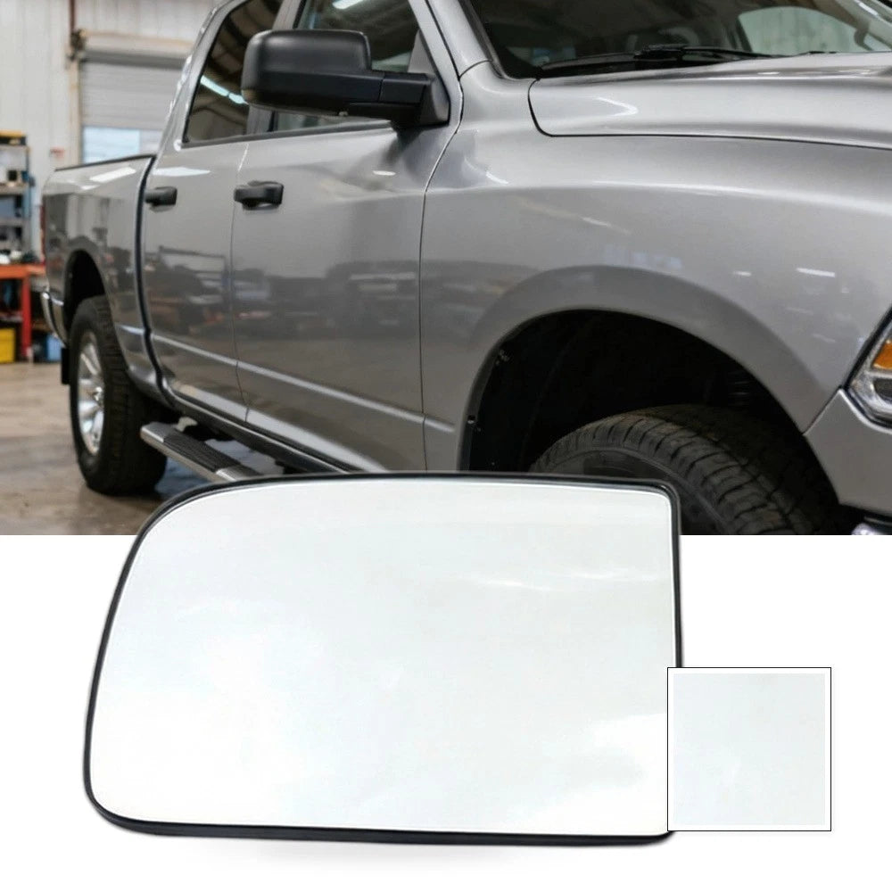 Left Side Mirror Glass for Dodge RAM 2500 3500 (2009–2018) 68067728AA