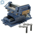 5" Cross Slide Vise for Drill Press Heavy Duty Metal Milling X-Y Clamp