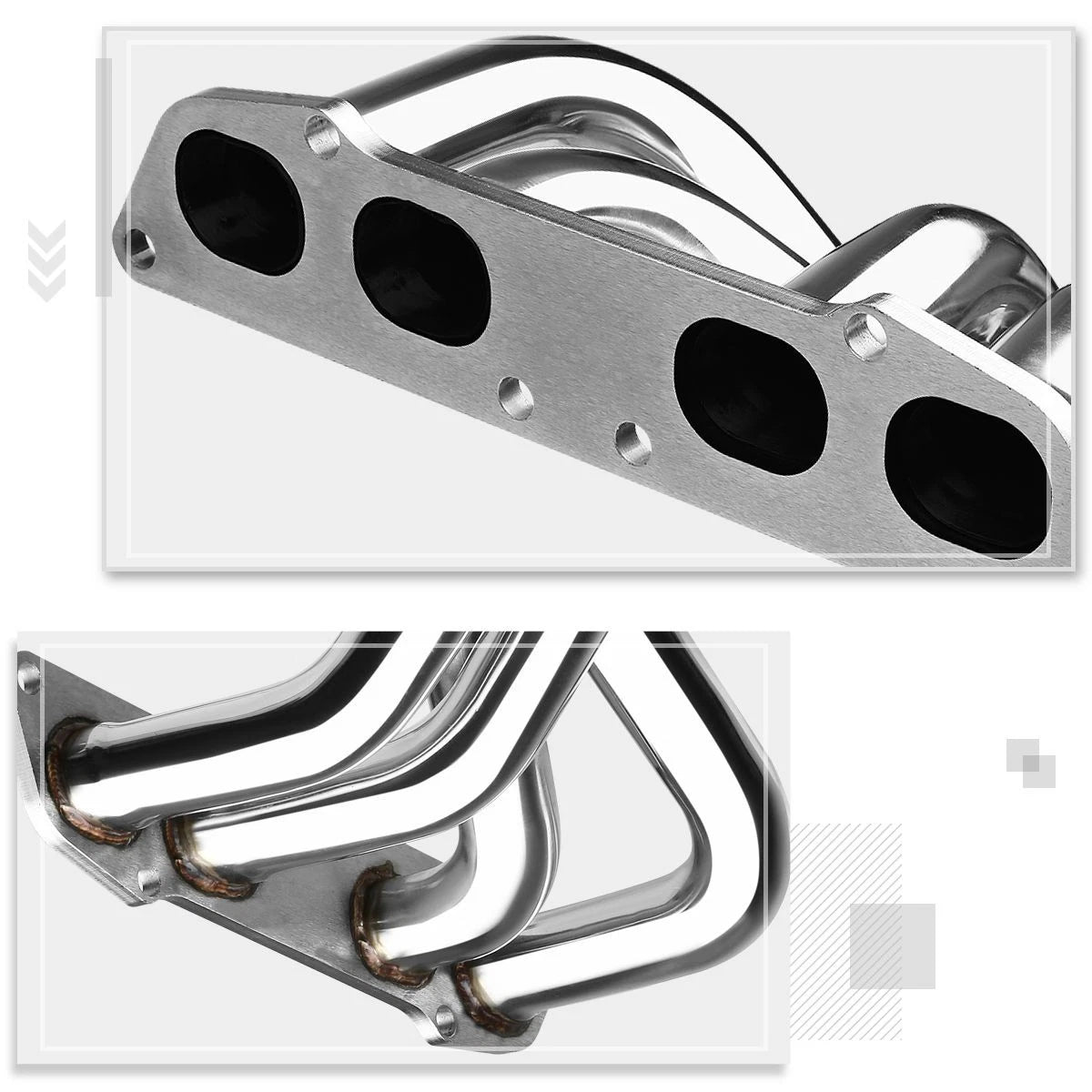 Set of 2 Bed Rail Caps for 2007–2013 Chevy Silverado/GMC Sierra 6.5' Bed