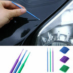 Set of 4 Portable Paint Brushes for Automotive Detailing