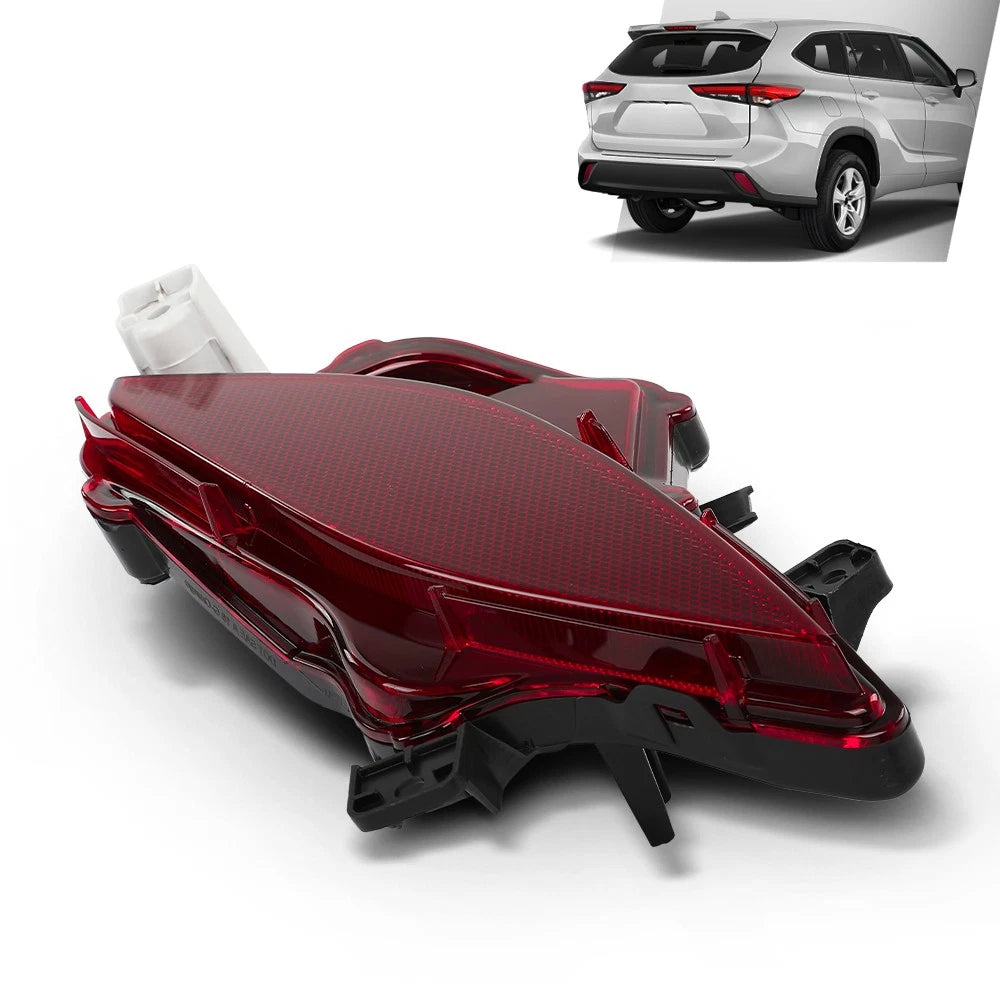 Rear Bumper Reflector Light for Toyota Highlander (2020–2023)