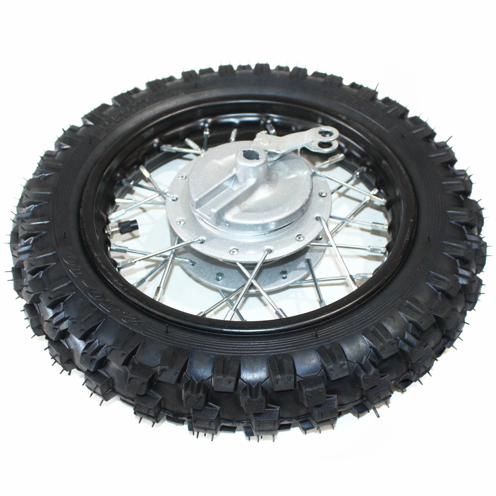 10" Front Drum Brake Wheel Rim + Tyre for PIT PRO Trail Dirt Bike (2.50-10)
